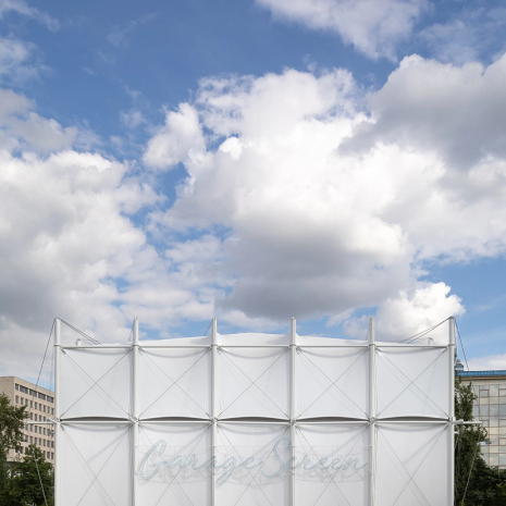 ‘Garage Screen’ pop up cinema