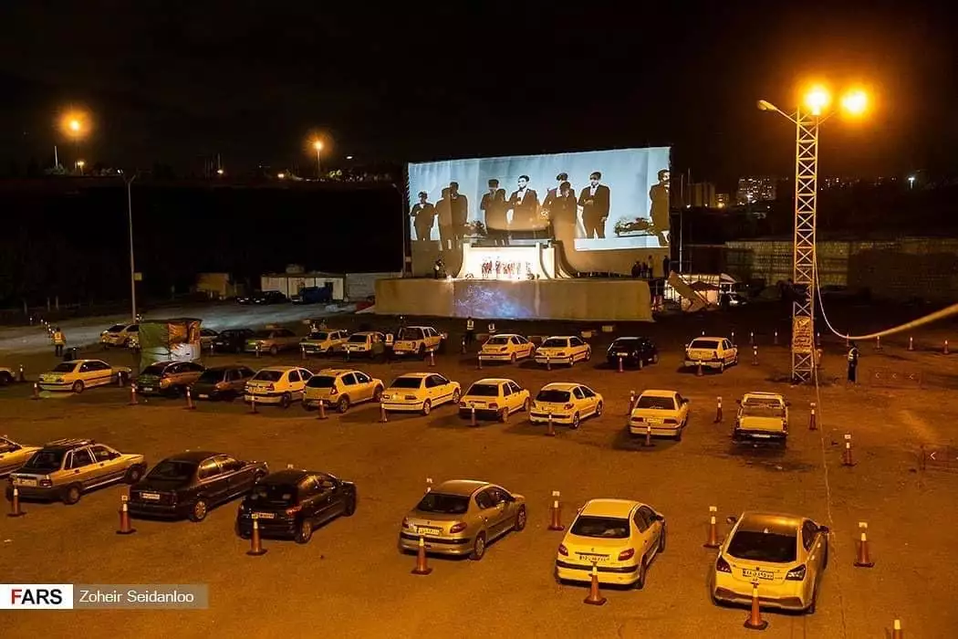 Drive-in prayer services